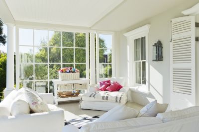 Bright Sunroom