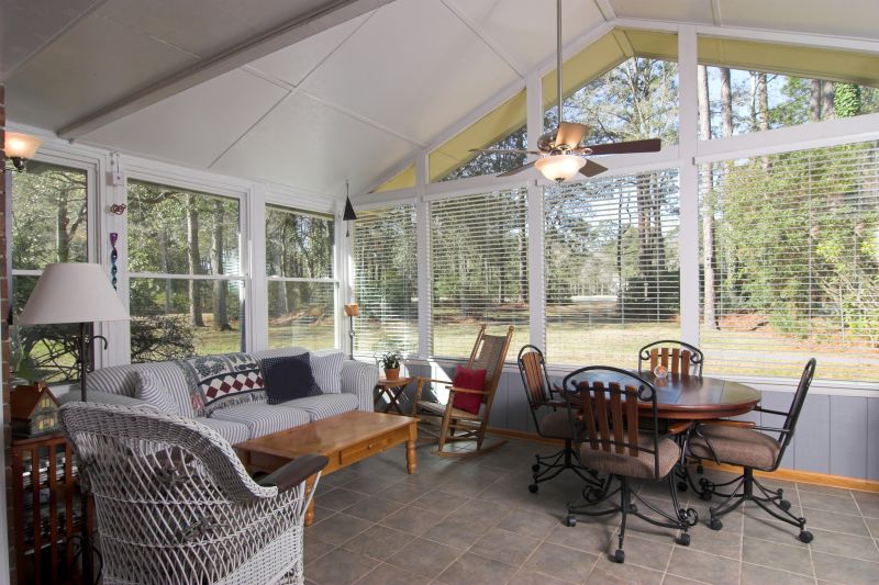 Modern Sunroom Interior
